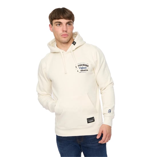 Crosshatch - "Motocross" Kapuzenpullover für Herren (Helles Steingrau) - Image 3
