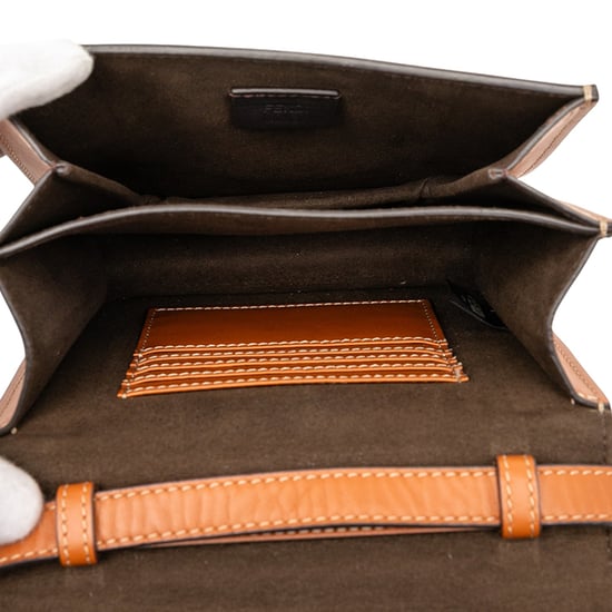 Gebrauchte Leder Kristall Fab Umhängetasche - Image 4