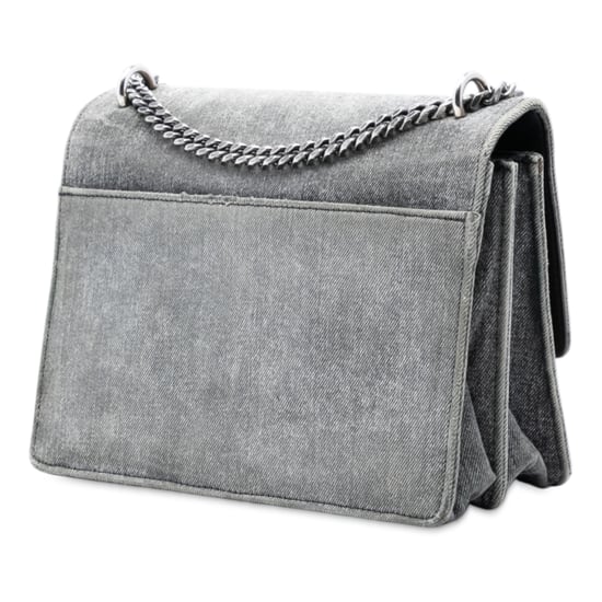 Gebrauchte mittelgroße Denim Monogram Sunset Umhängetasche - Image 2