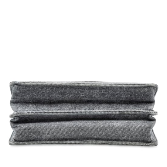 Gebrauchte mittelgroße Denim Monogram Sunset Umhängetasche - Image 3