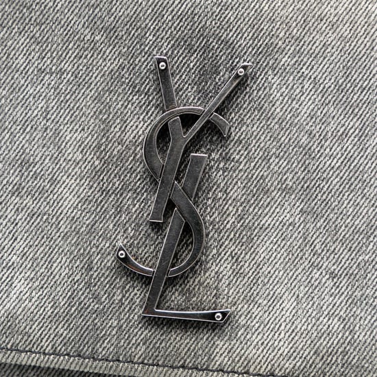 Gebrauchte mittelgroße Denim Monogram Sunset Umhängetasche - Image 6