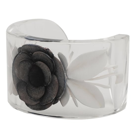 Gebrauchtes Lucite Camellia Armreif - Image 2