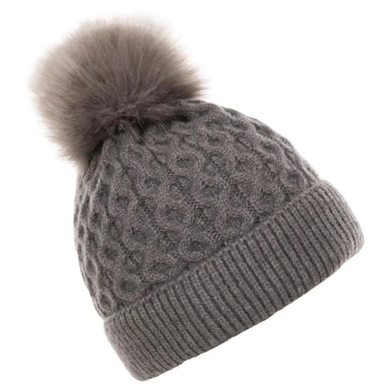 Trespass - "Freja" Mütze Bommel für Damen (Dunkelgrau) - Image 2