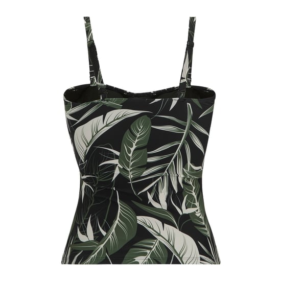 Regatta - "Aceana III" Tankini-Oberteil für Damen (Grün/Weiß/Schwarz) - Image 2