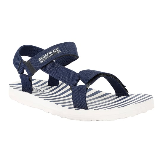 Regatta - "Lady Vendeavour" gestreift Sandalen für Damen (Marine) - Image 1