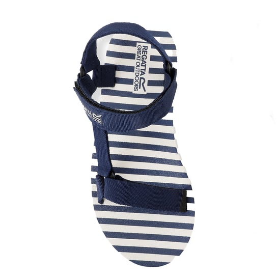 Regatta - "Lady Vendeavour" gestreift Sandalen für Damen (Marine) - Image 4