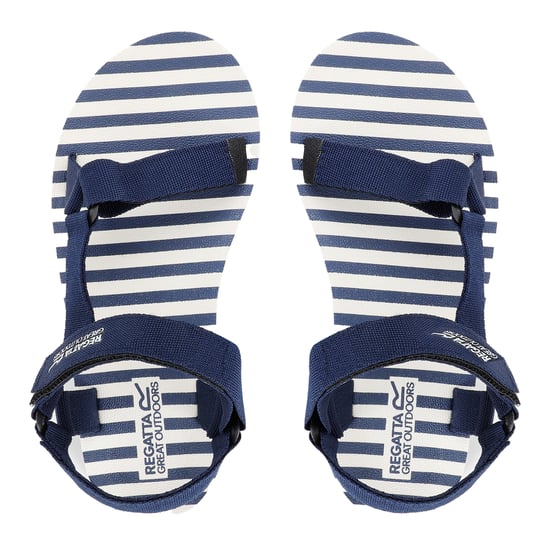 Regatta - "Lady Vendeavour" gestreift Sandalen für Damen (Marine) - Image 5