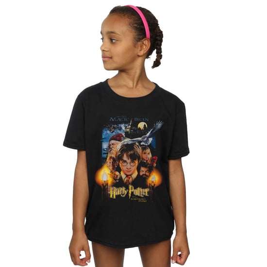 Harry Potter - "The Sorcerer's Stone" T-Shirt für Mädchen (Schwarz) - Image 2