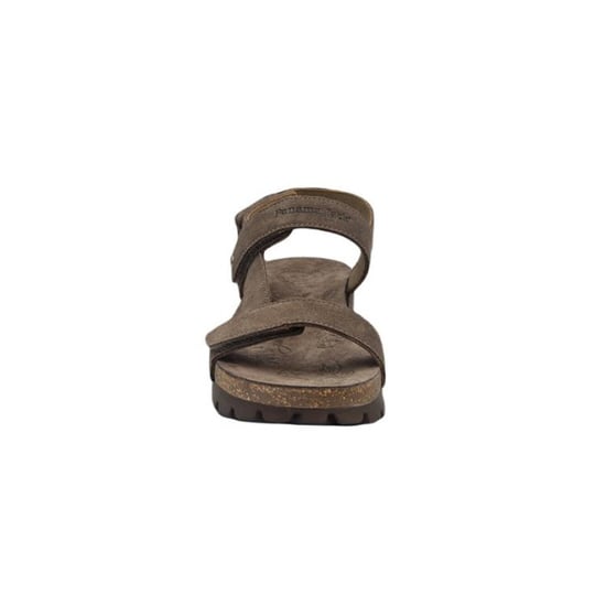 Panama Jack Women's Wedge Stone graue Wildledersandalen – Selma B18 - Image 3