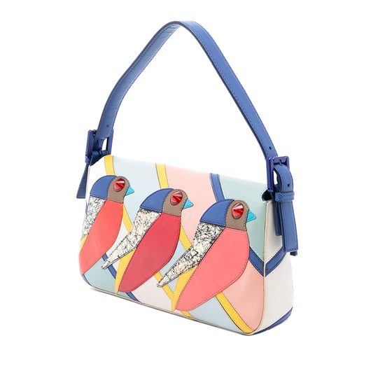 Gebrauchte Patchwork-Leder Qutweet Bird Baguette - Image 2