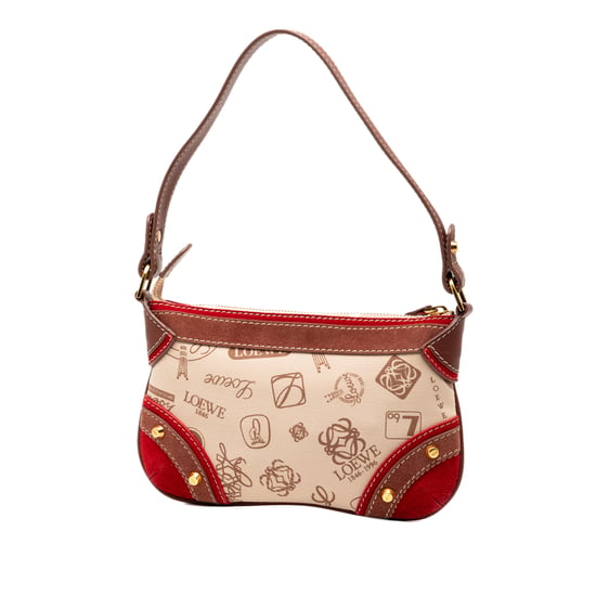 Gebrauchte 160. Jubiläum Suede-besetzte Segeltuch Schultertasche - Image 2