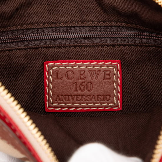 Gebrauchte 160. Jubiläum Suede-besetzte Segeltuch Schultertasche - Image 5