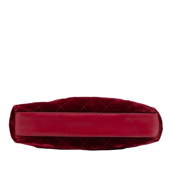 Gebrauchte Cc Gepolsterte Samt Handtasche - Image 3