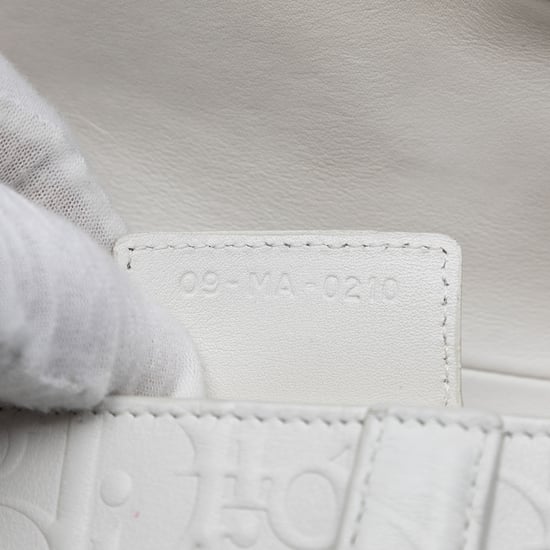 Gebrauchte schräg geprägte Kalbsleder Satteltasche - Image 5