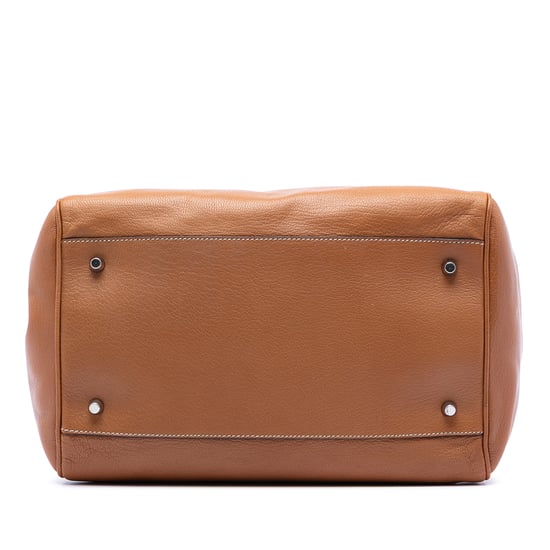 Gebrauchte Ziegelleder Madras Cerniera Handtasche - Image 3