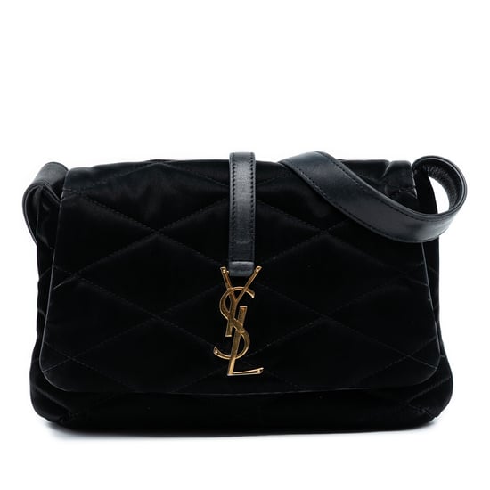 Gebrauchte gestepptes Satin Le 57 Schultertasche - Image 1