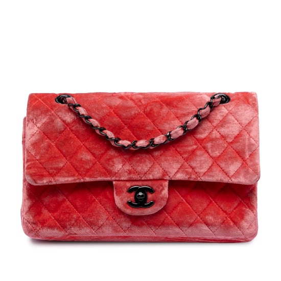 Gebrauchte Medium Classic Velvet Double Flap - Image 1