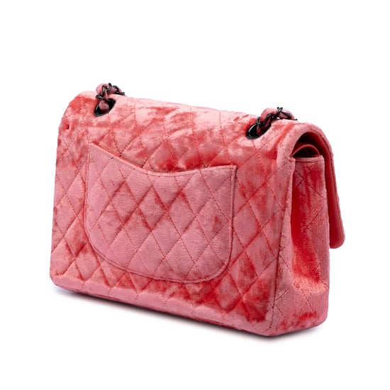 Gebrauchte Medium Classic Velvet Double Flap - Image 2
