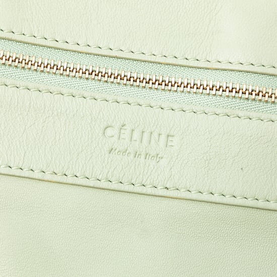 Gebrauchte Bicolor-Leder Vertikale Cabas-Tasche - Image 6