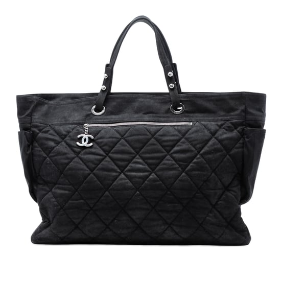 Gebrauchte XL Gepolsterte Beschichtete Canvas Paris Biarritz Tote - Image 1