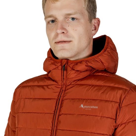 Aquascutum Active Rlg Active 100 G Winterjacke Mit Kapuze In Rostorange - Image 6