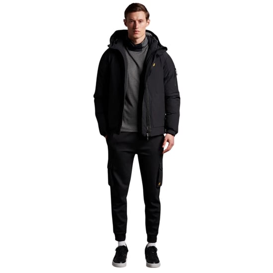 Lyle & Scott Schwarze Steppjacke - Image 3