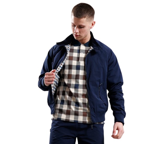 Aquascutum Active Hydro Marineblaue Jacke - Image 6