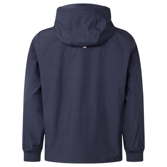 Aquascutum Active Navy Blue Shell Hybrid Kapuzenjacke - Image 2