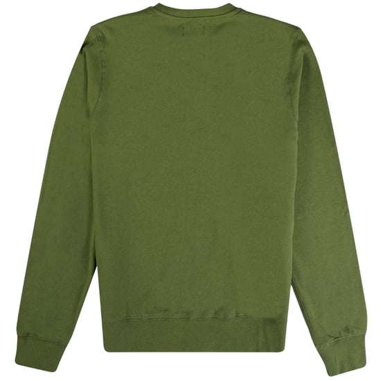 Aquascutum Active Big Logo Crew Neck Army Green Sweatshirt - Image 2