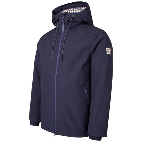 Aquascutum Active Shell Active Mid Parka Marineblaue Jacke - Image 3