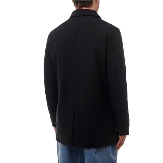 Aquascutum Active Shell Active Mid Trench Black Jacket - Image 4