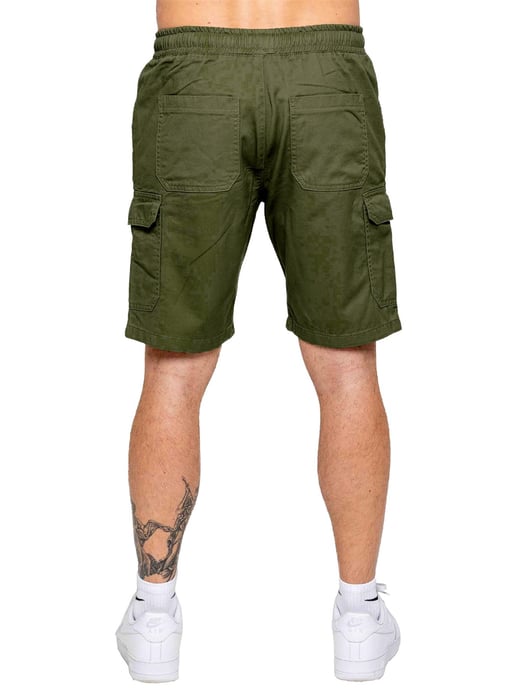 Kruze | 2er-Pack Herren Cargo-Shorts - BLK/LTGREY - Image 3