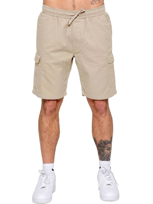 Kruze | 2er-Pack Herren Cargo-Shorts - BLK/LTGREY - Image 4