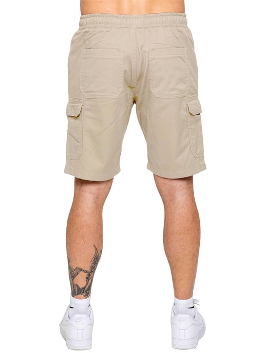 Kruze | 2er-Pack Herren Cargo-Shorts - BLK/LTGREY - Image 5