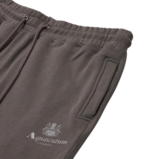 Aquascutum Active Basic Rib Trainingshose In Mondfelsgrau - Image 2