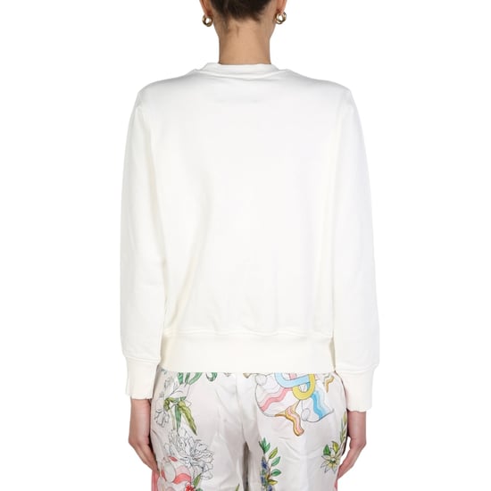 Casablanca Bestickte, Cremeweiße Sweatshirts - Image 4