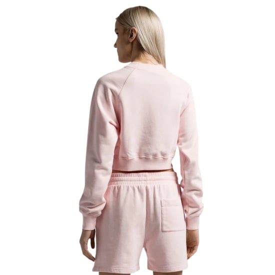Casablanca Bedruckte, Kurze Sport-sweatshirts In Pink - Image 4