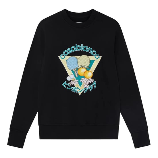 Casablanca Bestickte Ping-pong-club-sweatshirts, Schwarz - Image 1