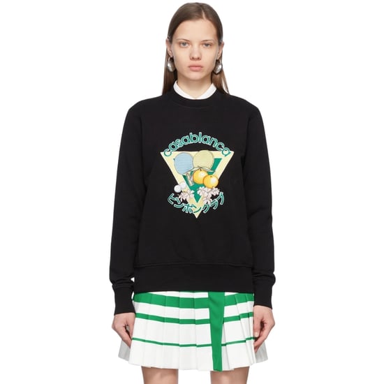Casablanca Bestickte Ping-pong-club-sweatshirts, Schwarz - Image 2