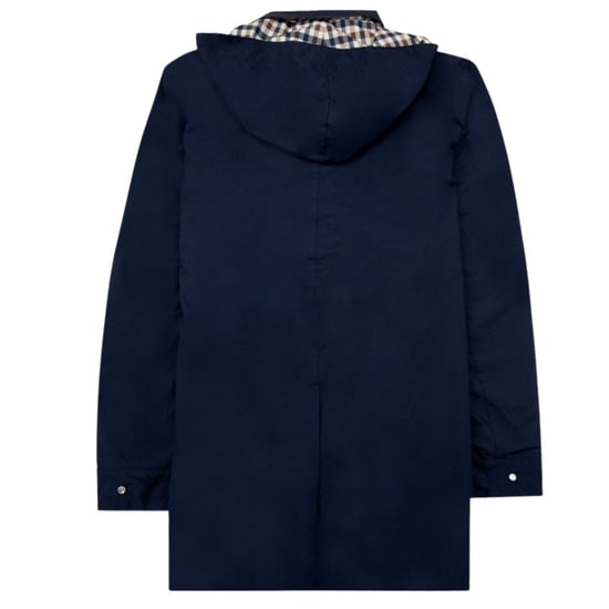 Aquascutum Active Packable Trench Jacket Navy Blue - Image 2