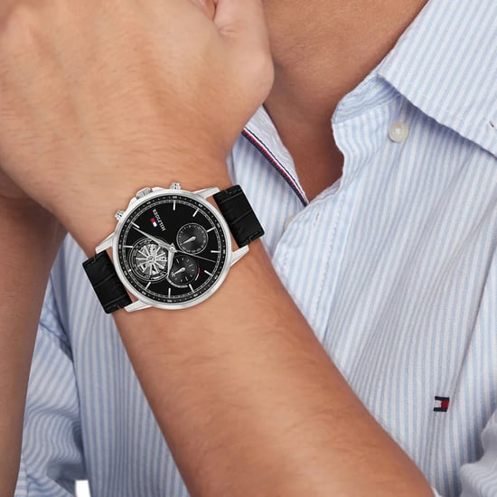 Tommy Hilfiger Uhr Stewart 1710605 Schwarz - Image 5