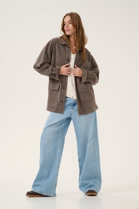 Lederjacke OllyMW Lederjacke Oversize fit - Image 4