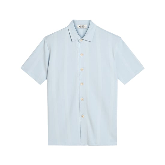 Ben Sherman - Hemd für Herren, Strukturiert, Piqué (Hellblau) - Image 1