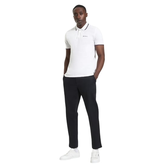 Ben Sherman - Poloshirt für Herren, Piqué (Weiß) - Image 4