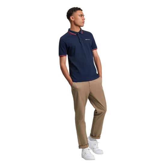 Ben Sherman - Poloshirt für Herren, Piqué (Dunkel-Marineblau) - Image 4