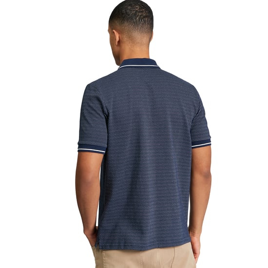 Ben Sherman - Poloshirt für Herren, Jacquard (Dunkel-Marineblau) - Image 2