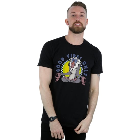 Disney - "The Lion King Good Vibes Only" T-Shirt für Herren (Schwarz) - Image 2