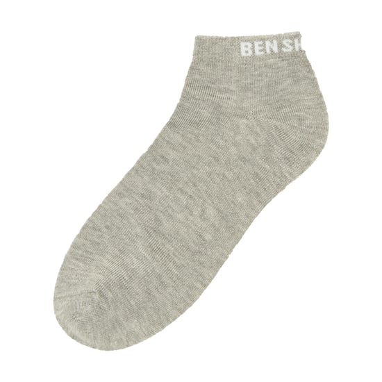 Ben Sherman - Sneaker-Socken für Herren/Damen Unisex (3er-Pack) (Schwarz/Weiß/Grau) - Image 2