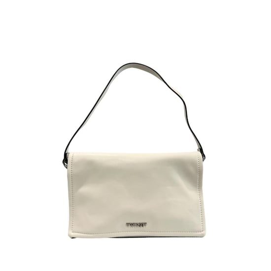 Twinset Weißes PU Damen Schultertasche - Image 1