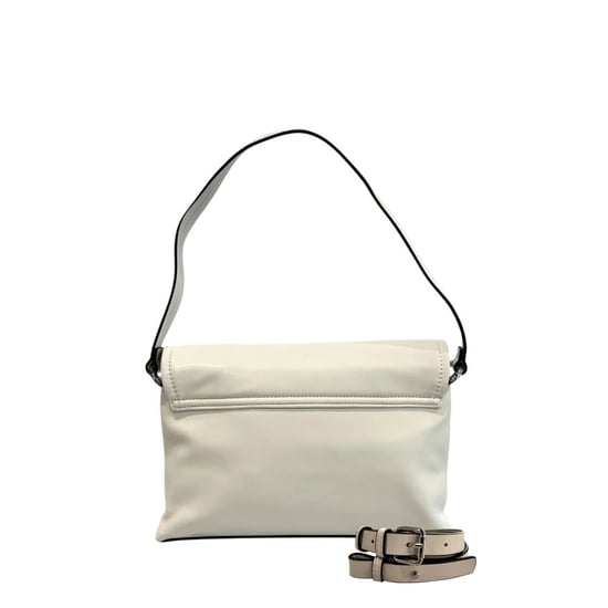Twinset Weißes PU Damen Schultertasche - Image 3